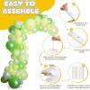 image:imageOurWarm Balloon Arch Kit with Balloon Pump Electric 82FT amp 5FT Gold Half Balloon Arch Stand with Base Free Bending Arch Frame Backdrop for Wedding Birthday Party Baby Shower Graduation DecorationWhite Half Balloon Arch