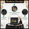 image:imageOurWarm Black Wedding Card Box with Acrylic Window PVC Gift Card Box for Wedding Decorations Reception Envelope Money Gift Boxes for Party Graduation Birthday Baby Shower Anniversary Bridal Decor