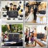 image:imageOurWarm Black Wedding Card Box with Lock Elegant PVC Card Boxes for Wedding Decorations for Reception Secure amp Versatile Gift Boxes Ideal as Honeymoon Fund Box for Parties and EventsBlack
