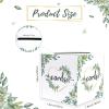 image:imageOurWarm Greenery Wedding Card Box Cardboard Gift Card Box Holder for Wedding Reception Envelope Money Card Receiving Box for Party Graduation Birthday Baby Shower Decorations 78 x 78 x 78