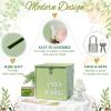 image:imageOurWarm Wedding Card Box with Lock Sage Green Acrylic Card Box for Wedding with 3D Raised Lettering Large Envelope Money Gift Card Box for Party Graduation Birthday Baby Shower Wedding DecorationsSage Green