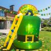 image:imageOurWarm 6FT St Patricks Day Inflatables Outdoor Decorations St Patricks Day Blow Up Inflatable Leprechaun Trap with Rainbow Pot of Gold Shamrock Ladder Saint Patricks Day Yard Garden Lawn Decor