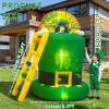image:imageOurWarm 6FT St Patricks Day Inflatables Outdoor Decorations St Patricks Day Blow Up Inflatable Leprechaun Trap with Rainbow Pot of Gold Shamrock Ladder Saint Patricks Day Yard Garden Lawn Decor