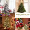 image:imageOurWarm Christmas Tree Topper Lighted Star Tree Topper Gold Christmas Tree Star with Adjustable Rotating Magic Rainbow Projector Lights 3D Hollow Star Tree Topper for Christmas Tree Decorations