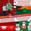 image:imageOurWarm DIY Felt Christmas Tree with 30pcs Glitter Ornaments 35 FT Felt Christmas Tree Set for Toddlers Xmas Gifts for Kids Christmas Crafts Home Door Wall Hanging Christmas Decorations