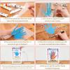 image:imageOurWarm Family Handprint Kit for 4 DIY Baby Handprint Set Keepsake Gifts with 50 PC Stickers amp 12 Paints Baby Footprint Kit Wooden Frame for New Parents Anniversary Newborn Adoption Day Gifts
