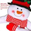 image:imageOurWarm Snowman Christmas Tree Topper Large Snowman Tree Topper with Top Hat Scarf Hugger for Christmas Holiday Winter Home Wonderland Party Decoration Ornament Supplies