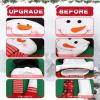 image:imageOurWarm Snowman Christmas Tree Topper Large Snowman Tree Topper with Top Hat Scarf Hugger for Christmas Holiday Winter Home Wonderland Party Decoration Ornament Supplies