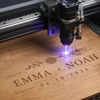 image:imageOurWarm Personalized Wedding Card Box with Names amp Date Custom Gift Card Box for Wedding with Flower Trough LaserCut Engraving Card Holder for Reception Bridal Shower Engagement Party Decor