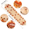 image:imageOurWarm 15 x 67 Inch Embroidered Maple Leaves Table Runner Handmade Table Cover for Fall and Thanksgiving Party Decoration