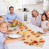 image:imageOurWarm 15 x 67 Inch Embroidered Maple Leaves Table Runner Handmade Table Cover for Fall and Thanksgiving Party Decoration