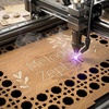 image:imagePersonalized Wooden Card Box for Wedding Bridal Shower Engagement Party  Wood Hollow Rattan Engraved Laser Customizable Name amp Date Customized Large Envelope Box Rustic Wedding Box for CardsB