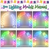 image:imageLighted Half Arch Balloon Stand Kit 82FT6FT Balloon Arch Kit for PartyWhite