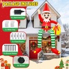 image:image10FT Christmas Inflatables Outdoor Red Elf Inflatable Builtin Lights