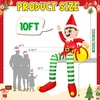 image:image10FT Christmas Inflatables Outdoor Red Elf Inflatable Builtin Lights