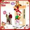 image:image12FT Christmas Inflatables Outdoor Roof Yard Decoration Funny Xmas Blow Up