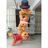 image:imageOurWarm Christmas Inflatable Gingerbread Man Outdoor Holiday Yard Decor