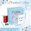 image:imageOurWarm Wedding Card Box with Acrylic Window Blue Card Box for Party DecorBlue