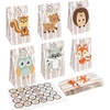 image:imageOurWarm 24Pcs Woodland Baby Shower Favors Bags Woodland Party Favors for Kids Pack of 2Inches