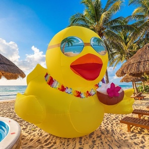 image:image6 FT Giant Inflatable Duck Summer Inflatables Outdoor Decorations for Yard