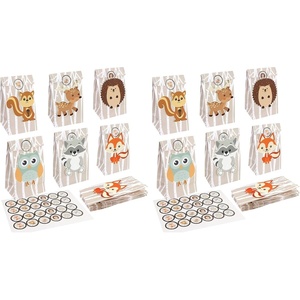 image:imageOurWarm 24Pcs Woodland Baby Shower Favors Bags Woodland Party Favors for Kids Pack of 2Inches Pack of 2