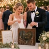 image:imageCustomized Wooden Card Box for Wedding Reception with Names and Date