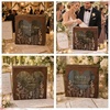 image:imageCustomized Wooden Card Box for Wedding Reception with Names and Date