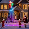 image:image5FT Christmas Inflatable Santa Claus with Gift Bag Santa Pouring Gifts