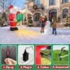 image:image5FT Christmas Inflatable Santa Claus with Gift Bag Santa Pouring Gifts