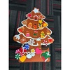 image:imageOurWarm DIY Felt Christmas Tree Gingerbread Man Wall Hanging Decor Kit