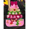 image:imageOurWarm DIY Felt Christmas Tree Pink Xmas Holiday Party Decoration Kit