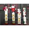 image:imageOurWarm Christmas Door Fridge Handle Covers Set Santa Snowman Sleeve Decor