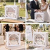 image:imageCustomized Wedding Card Box for Reception PVC Gift Card Box for Wedding