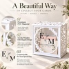image:imageCustomized Wedding Card Box for Reception PVC Gift Card Box for Wedding