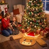 image:imageOurWarm 48 Inch Christmas Tree Skirt for Highland Cow Christmas Decorations