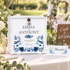 image:imageOurWarm Personalized PVC Wedding Card Box with Signboard amp Lock