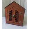 image:imageWedding Card Box for Wedding Reception Wooden House Shaped Card Holder