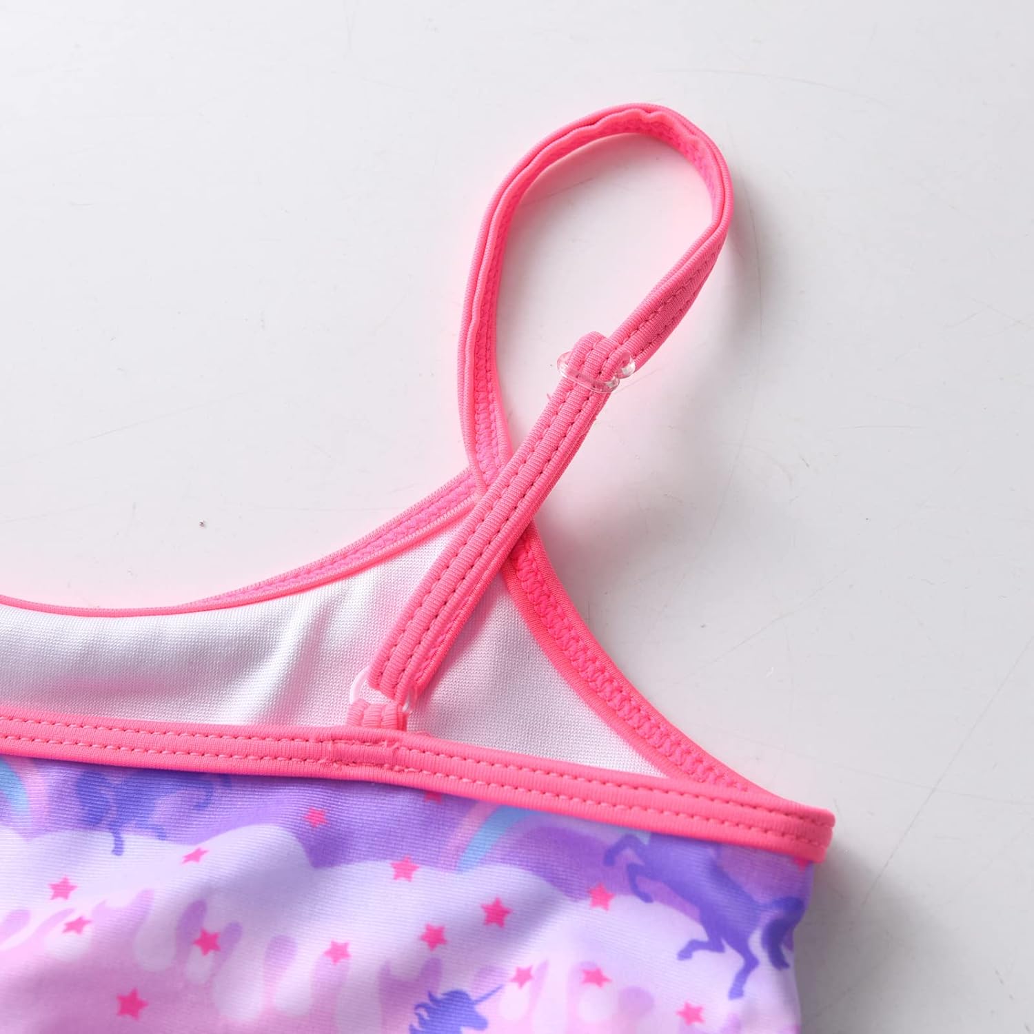 VIKITA Girls Bikini Set Two Pieces Swimsuits Toddler Bathing Suit Colorful Sport Beach Swimwear for 310 YearsUnicornsm022
