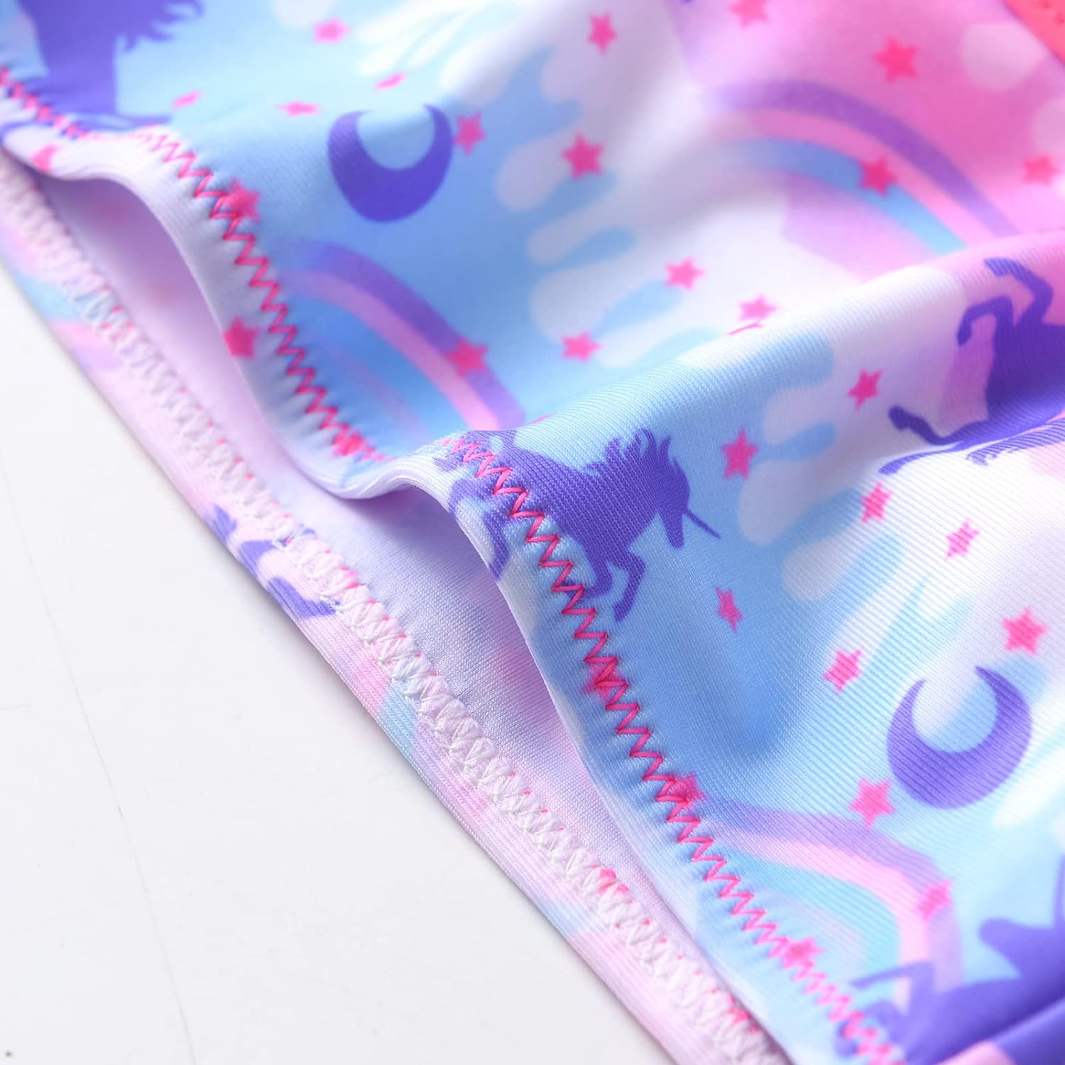 VIKITA Girls Bikini Set Two Pieces Swimsuits Toddler Bathing Suit Colorful Sport Beach Swimwear for 310 YearsUnicornsm022