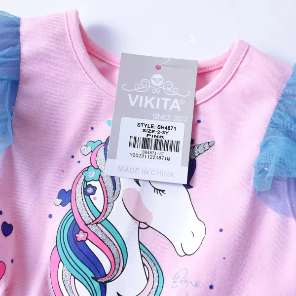 VIKITA Girls Dresses Winter Long Sleeve Party Gifts for Girls 37 YearsAsh4871