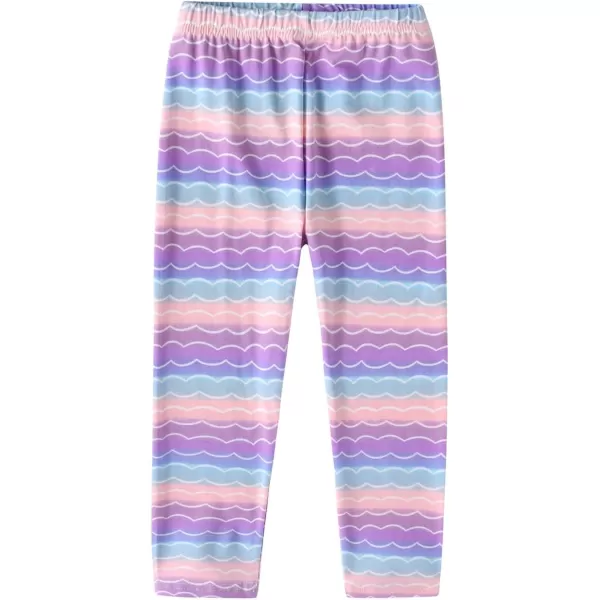 VIKITA Girls Stripe Leggings Cotton Flower Long Spring Summer Pants for 28 YearsF5586f5520f5593