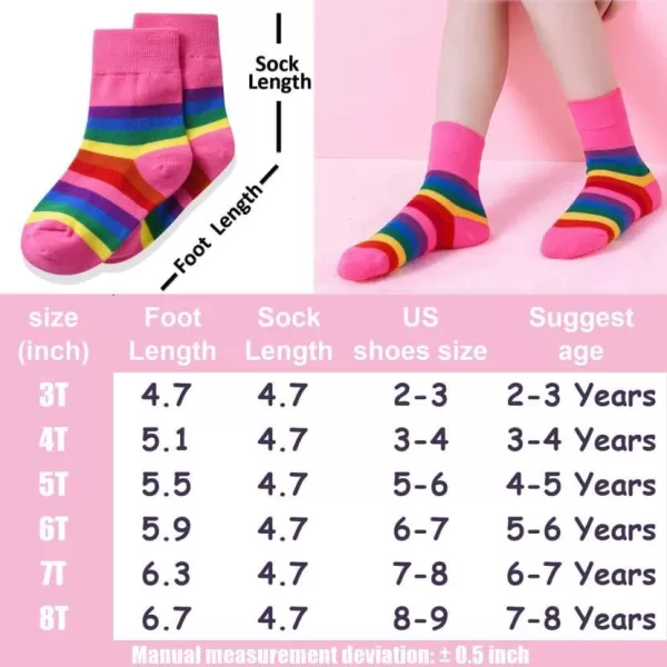 VIKITA Girls Tights Cotton Leggings in Spring Fall Winter Stripe Socks for Girls 38 YearsSf5003