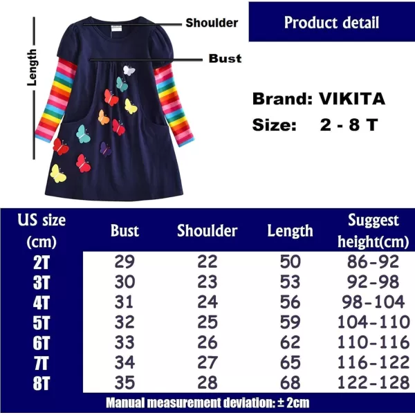 VIKITA Kid Girls Casual 2pcs Sets LH5805F5508 5TVIKITA Kid Girls Casual 2pcs Sets LH5805F5508 5T