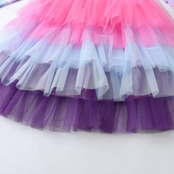 VIKITA Toddler Girls Dresses Winter Long Sleeve Tutu Party Dress for Girl 212 Years Xmas GiftLh4220