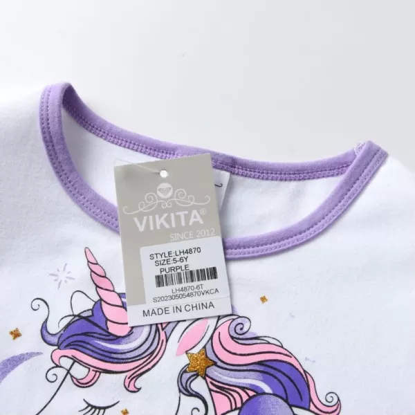 VIKITA Toddler Girls Dresses Winter Long Sleeve Tutu Party Dress for Girl 37 Years Xmas GiftAlh4870