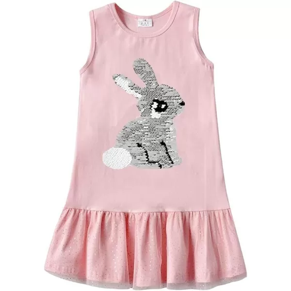 VIKITA Girls Casual Dresses Summer Girls Clothes Short Sleeve Toddler Cotton Dresses for Little Girl 28 YearsSh6885