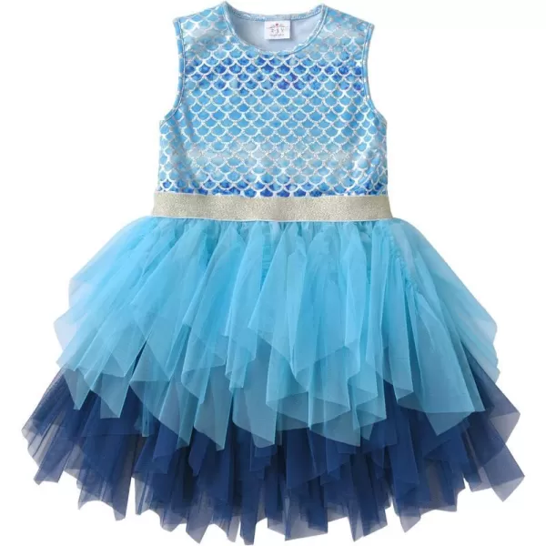 VIKITA Girls Dresses for Summer Short Sleeve Toddler Girls Clothes Party Tutu Dresses for Little Girls 312 YearsBsh4401