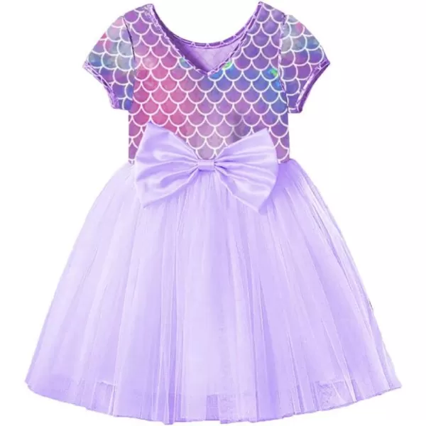 VIKITA Girls Dresses for Summer Short Sleeve Toddler Girls Clothes Party Tutu Dresses for Little Girls 312 YearsSh4899