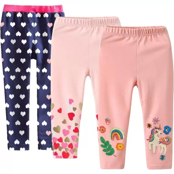 VIKITA Girls Stripe Leggings Cotton Flower Long Spring Summer Pants for 28 YearsF5590f5591f5592