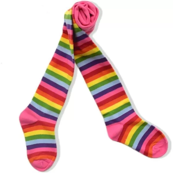 VIKITA Girls Tights Cotton Leggings in Spring Fall Winter Stripe Socks for Girls 38 YearsAf5008